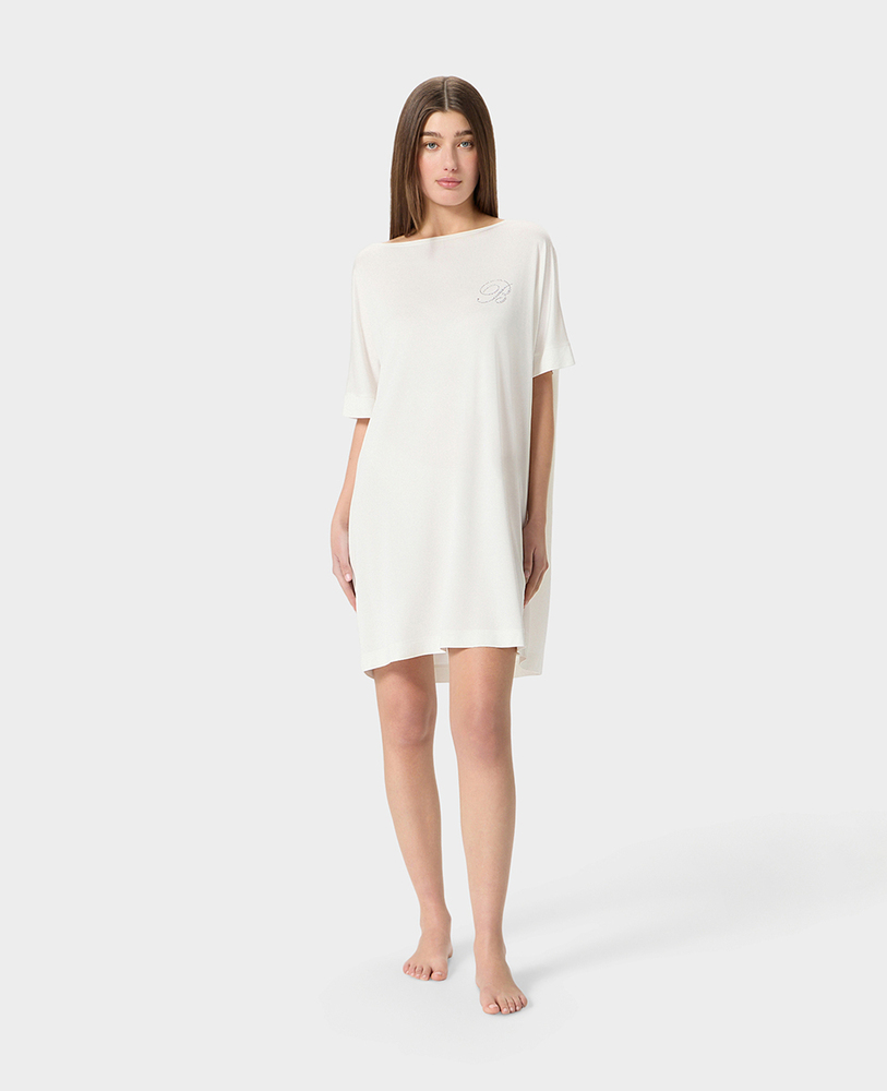 Rochie T-Shirt Chic Maxi M/L avorio
