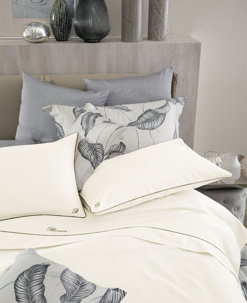 Duvet cover set Profilo Blu 250X200 Burro