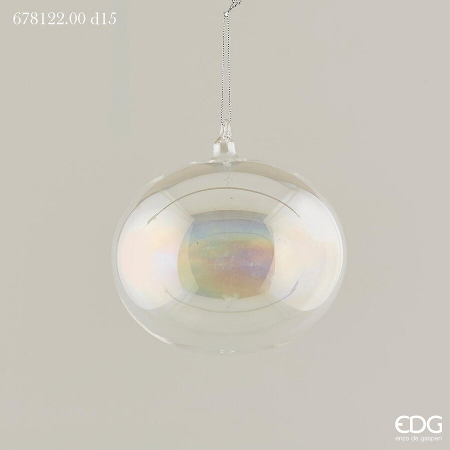 Jucărie brad Palla Vetro Bolla Iride D15