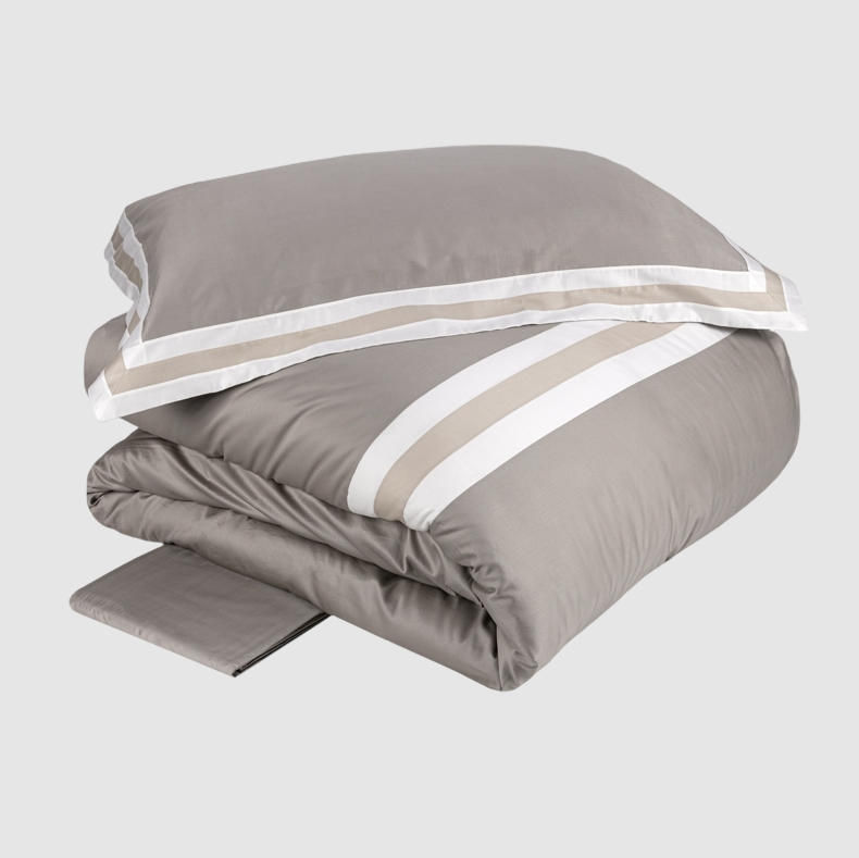 Lenjerie de pat Sentieri 250X200 Sasso-Torrone