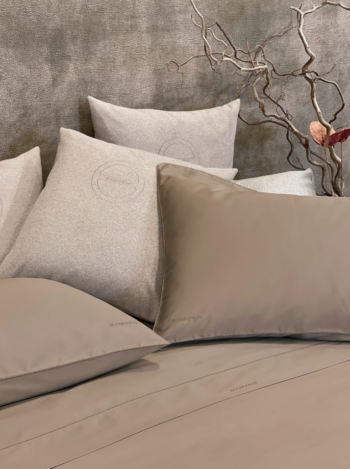 Duvet cover set Osaka 250X200 camoscio