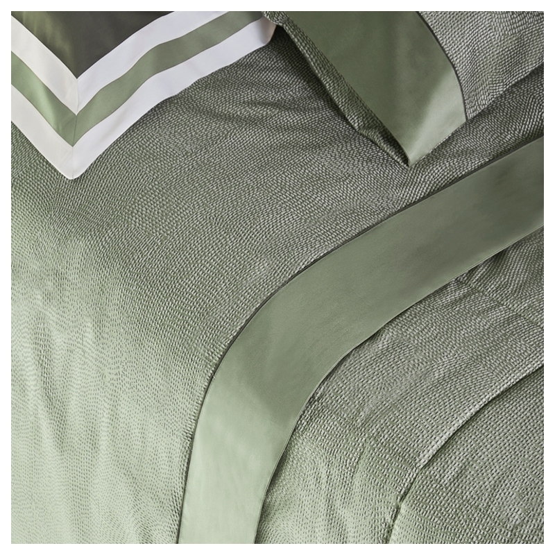 Lenjerie de pat Sashiko 220X200 Verde