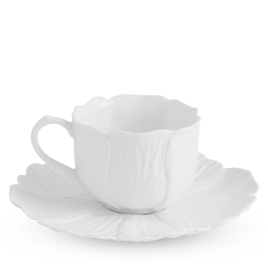 Gardenia Set din 2 cești de ceai cu farfurioare