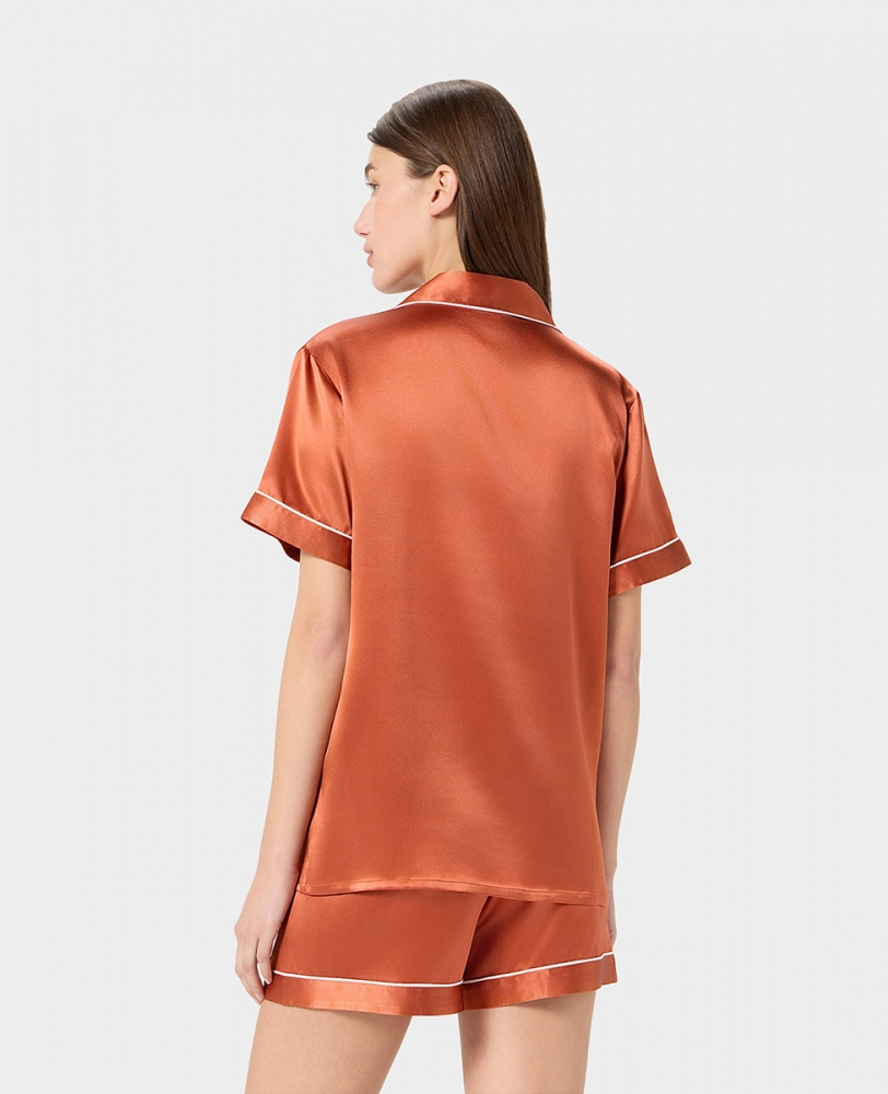 Pijama de casă Seta S brandy