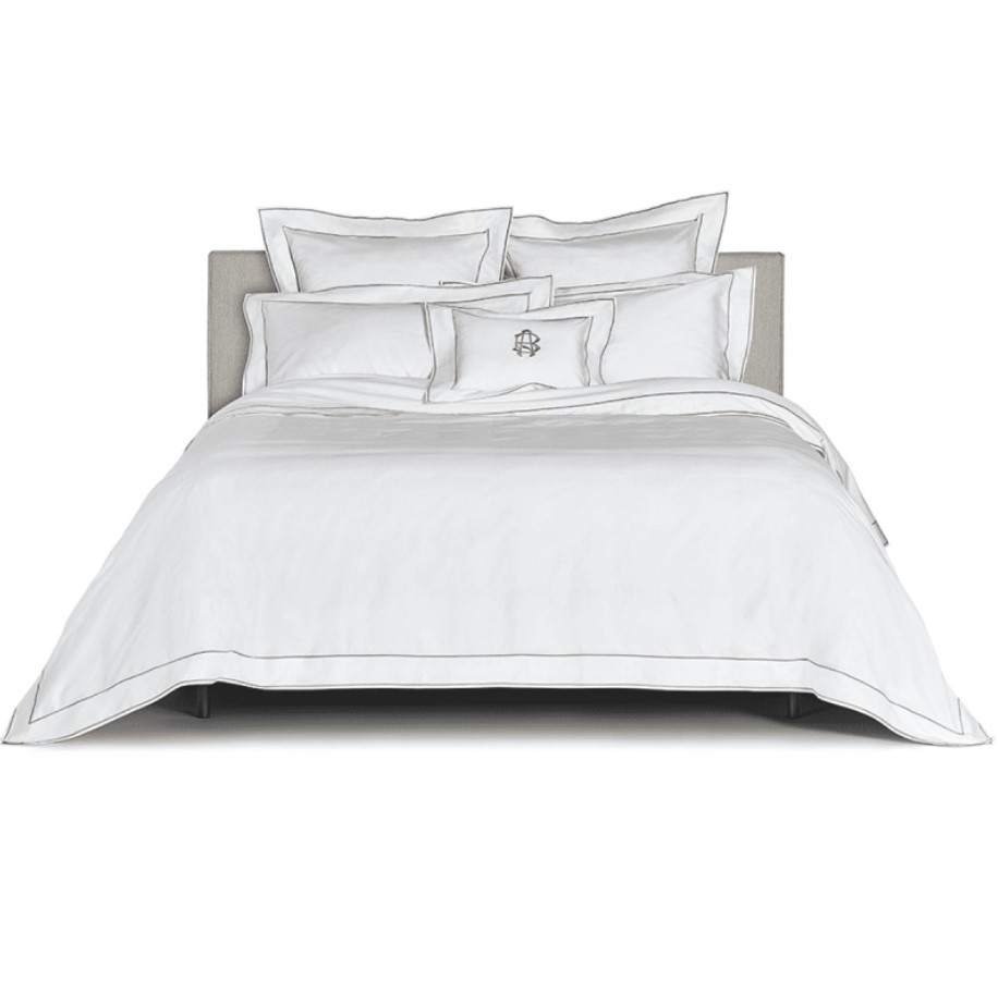 Lenjerie de pat Isola 220X200 Bianco+Grigio