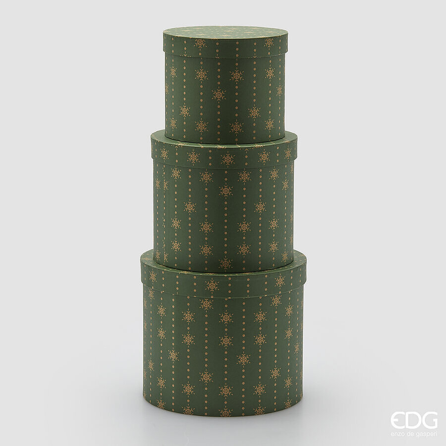 Set de 3 cutii decorative Fiocconeve