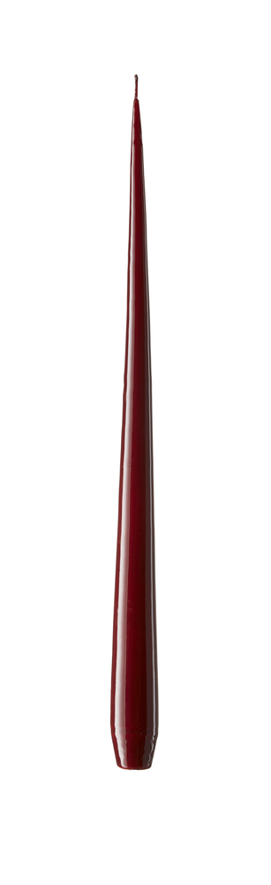 Lacquer taper candle 42cm