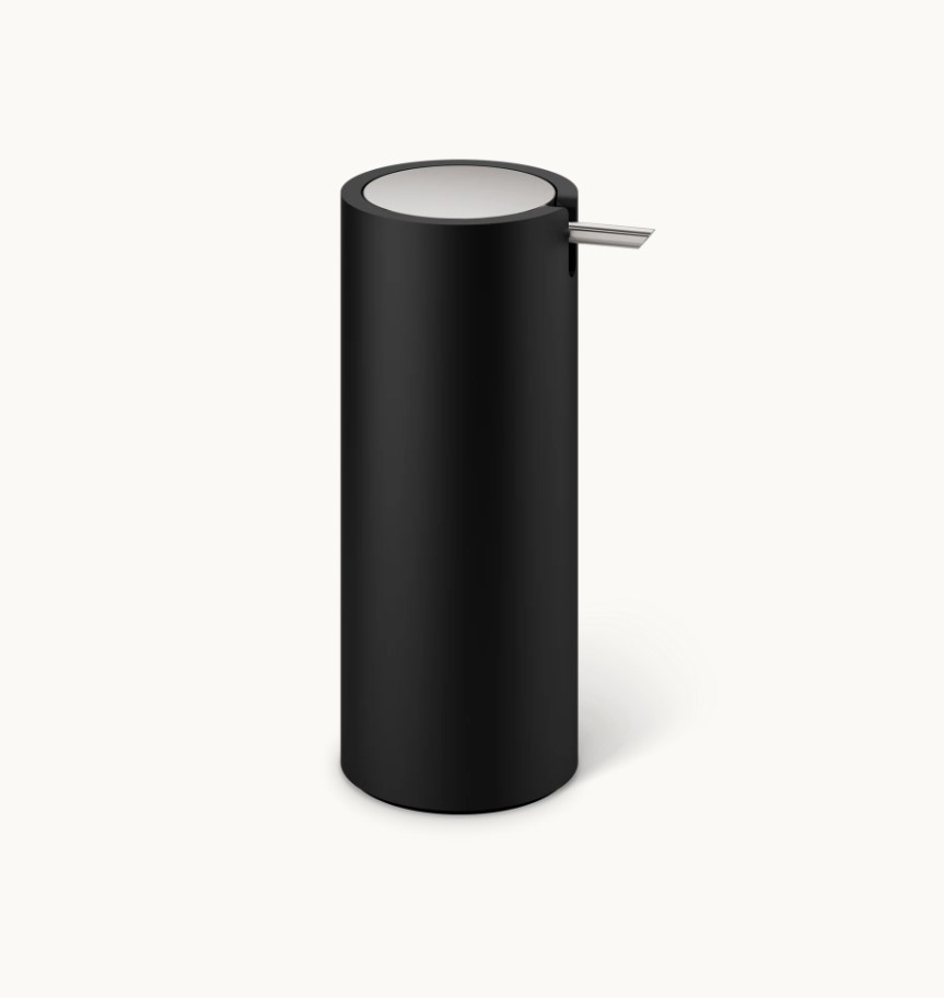 Stone Dozator pentru săpun Brushed black