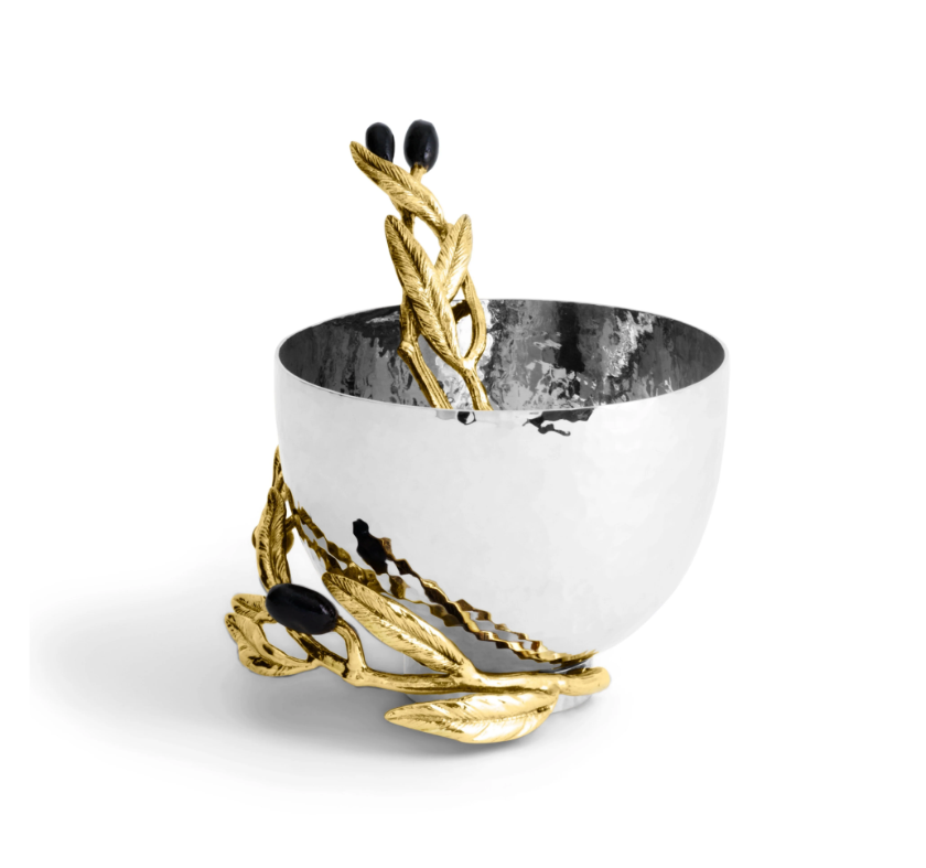 Olive Branch Bol pentru nuci cu linguriță