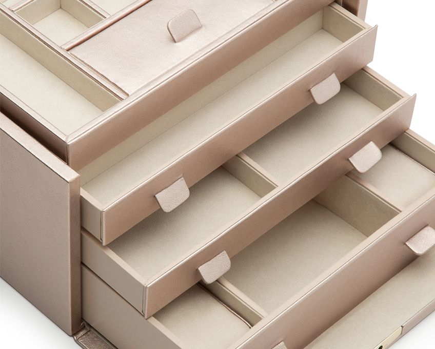 Palermo Large Jewellery Box Pewter