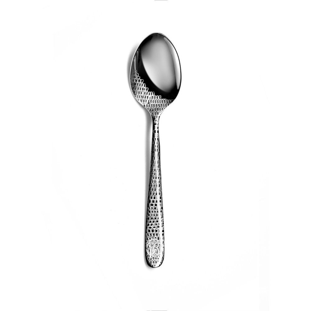 Lizzard Platinum Set de 6 linguri pentru desert 