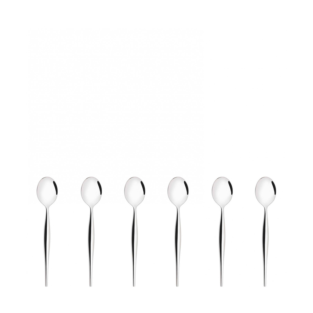 Natura Set de 6 linguri de moka în cutie cadou 