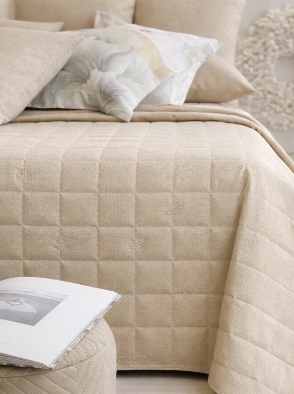Bedspread Sunday 270X270 ivory