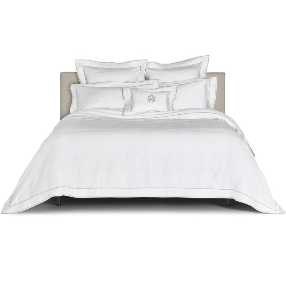 Lenjerie de pat Isola 250X220 Bianco+Torrone