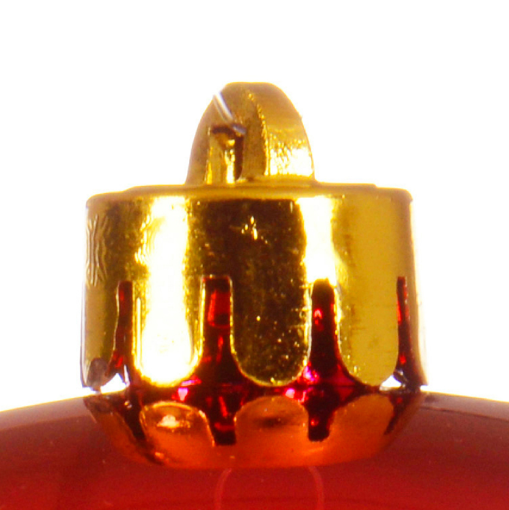 Jucărie brad Shiny D14 Christmas Red