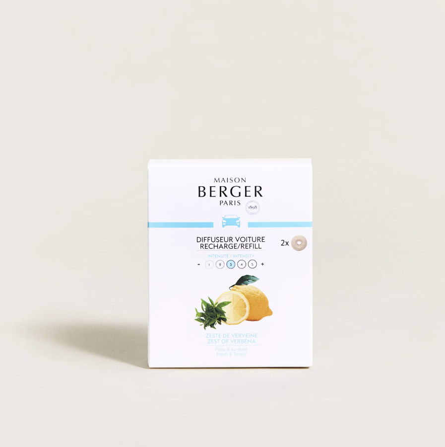 Zest of Verbena Car Diffuser Refills