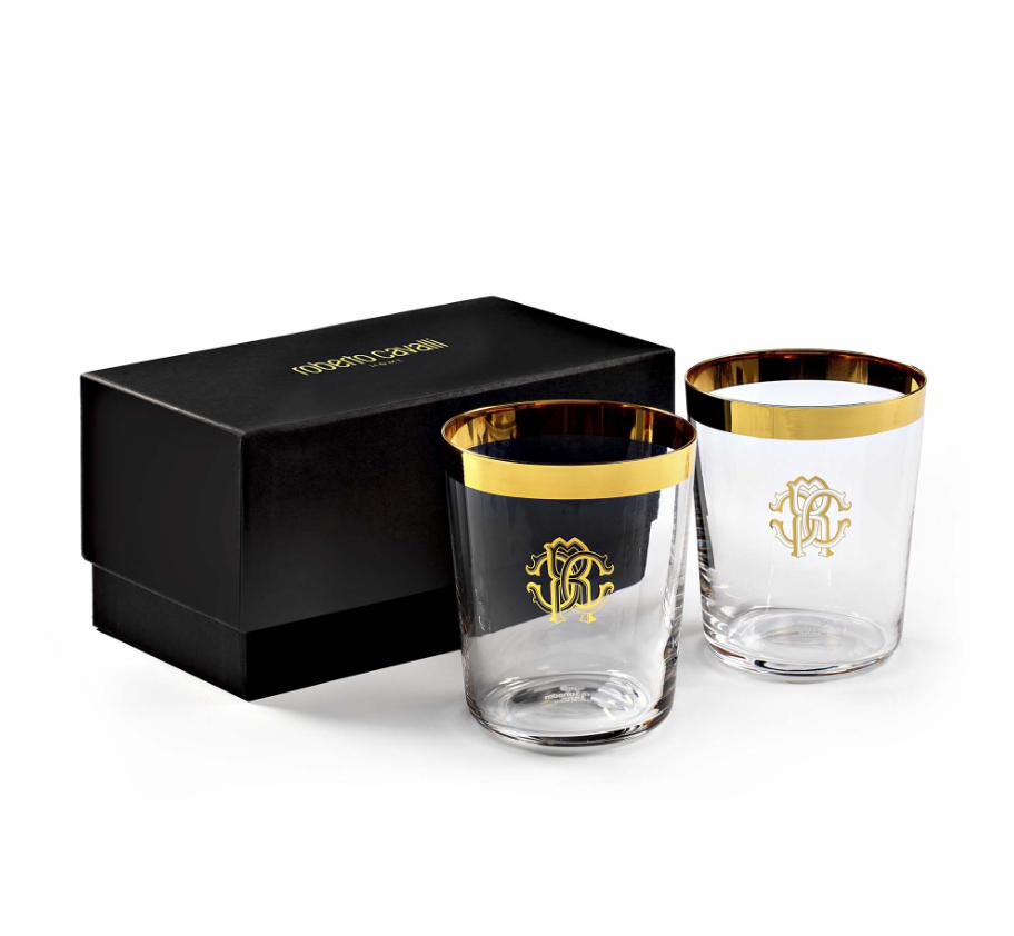 Old Fashioned New Monogram Gold Стакан