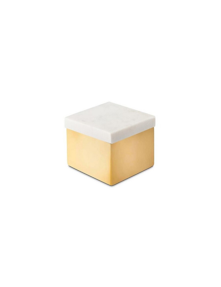 Cutiuță Myst Square White/Gold
