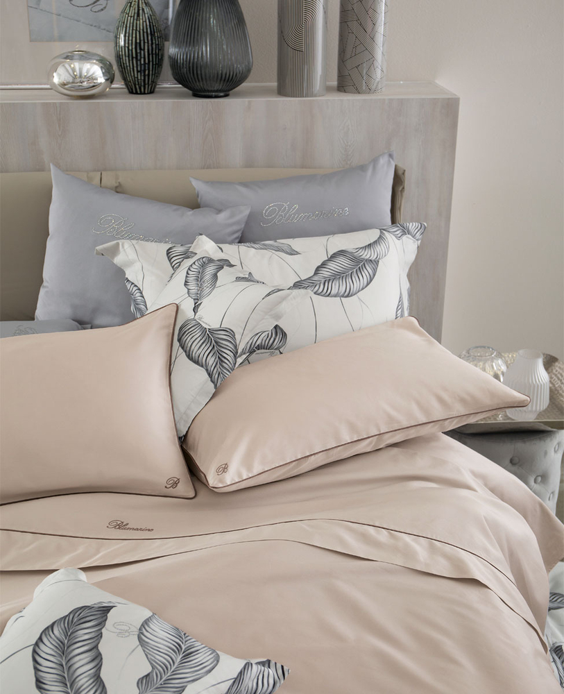 Duvet cover set Profilo Blu 250X200 Cera