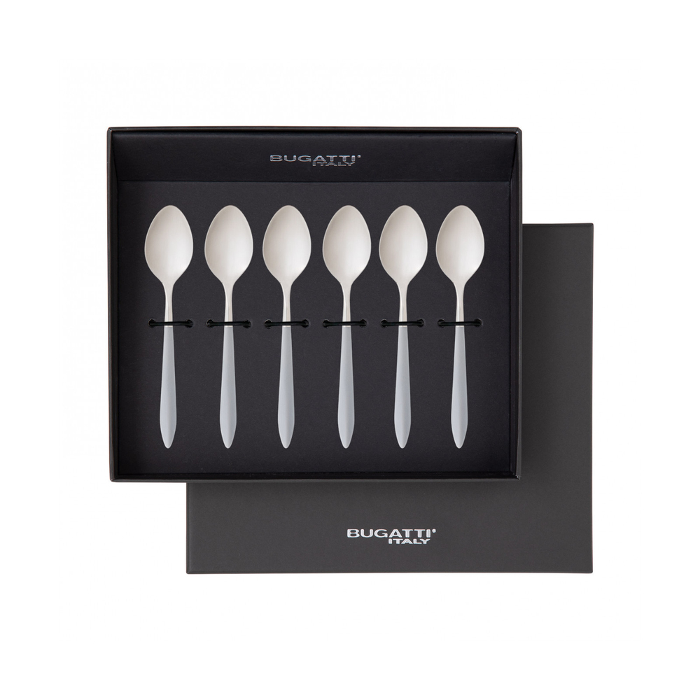 Ares Набор из 6 кофейных ложек для мока в подарочной коробке