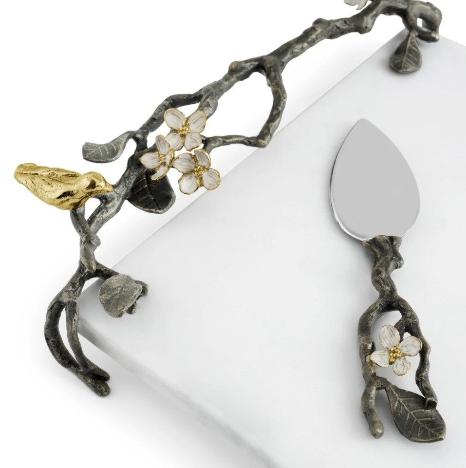 Lovebirds Platou pentru cașcaval cu cuțit