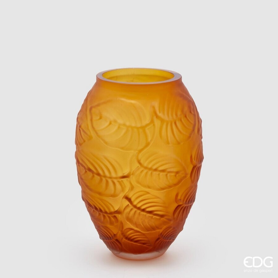 Ваза Foglie Matt Amber