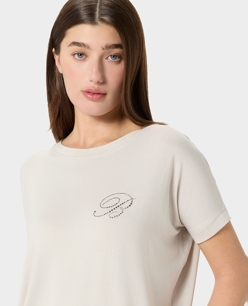 Blouse Ispirazioni Maxi T-Shirt M/L champagne