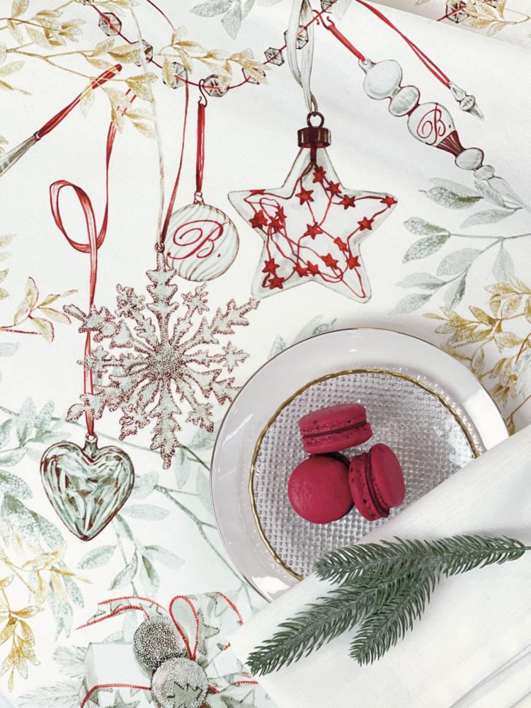 Скатерть Bianco Natale 170X270 