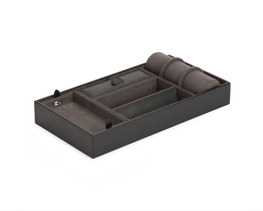 Tavă pentru accesorii cu suport pentru ceasuri Blake gri