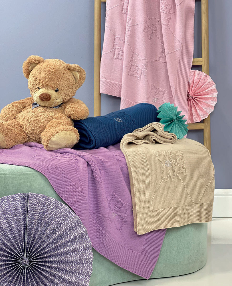 Pătură Orsetto Blu