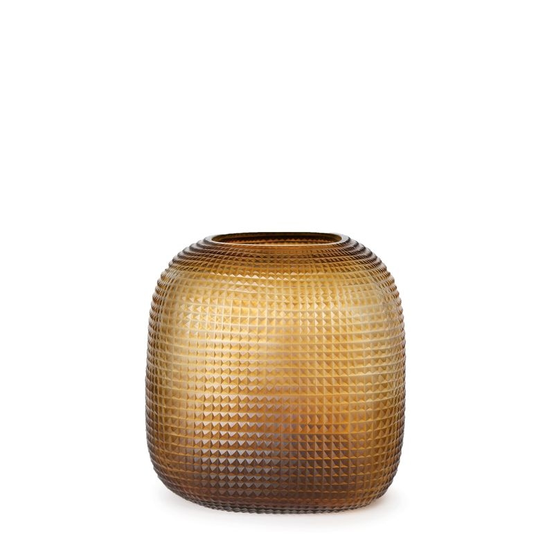 Vase Somba M dark brown