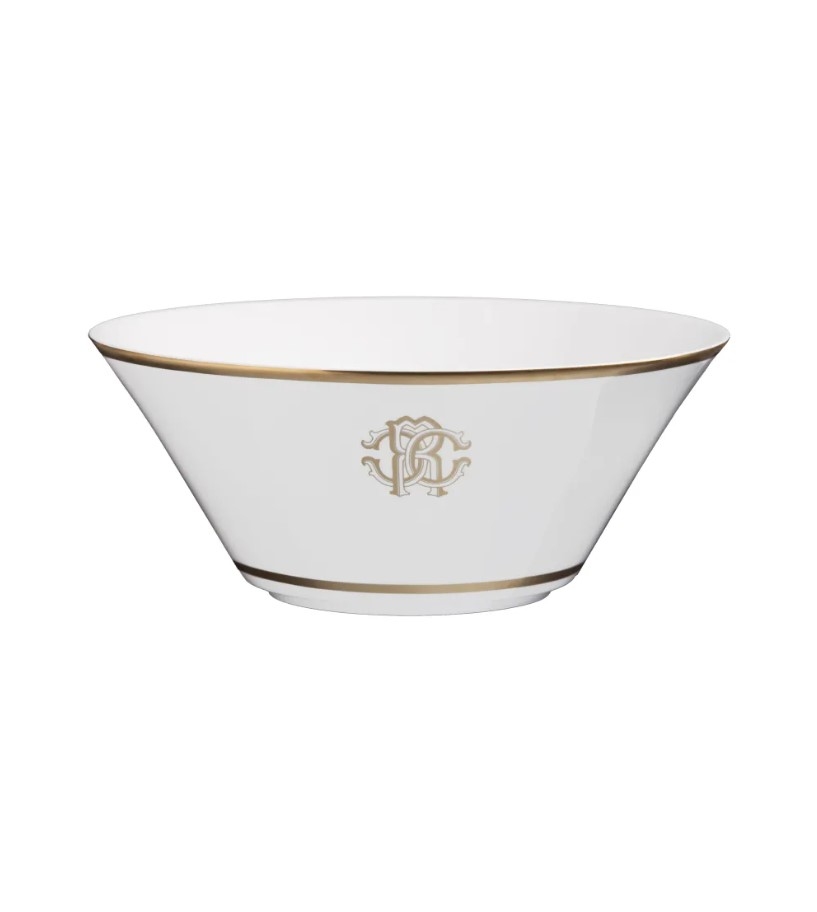 Silk Gold Salad Bowl