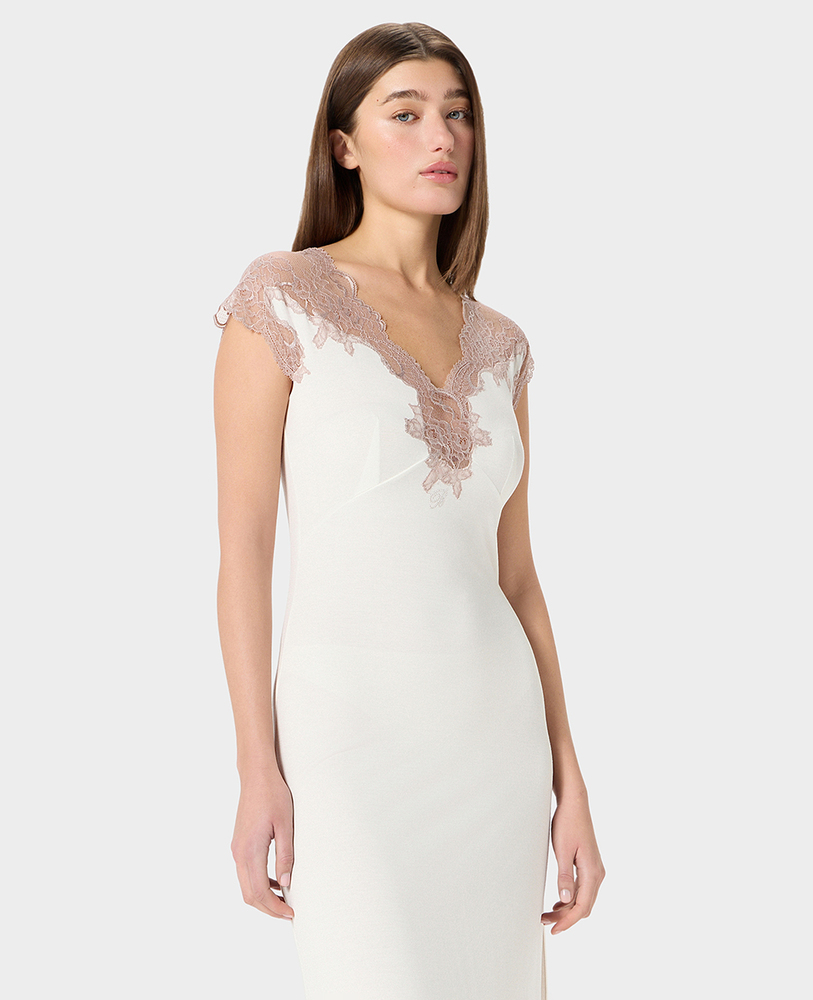 Long dress Sensuale 42 avorio