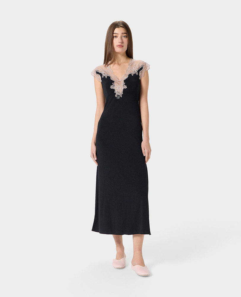 Long dress Sensuale 44 nero