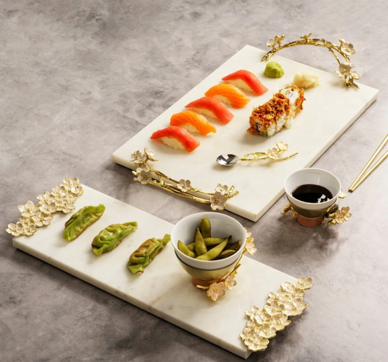 Cherry Blossom Platou pentru cașcaval cu cuțit