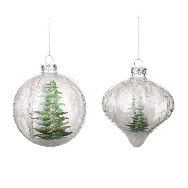 Jucărie brad Glass Tree/Woods