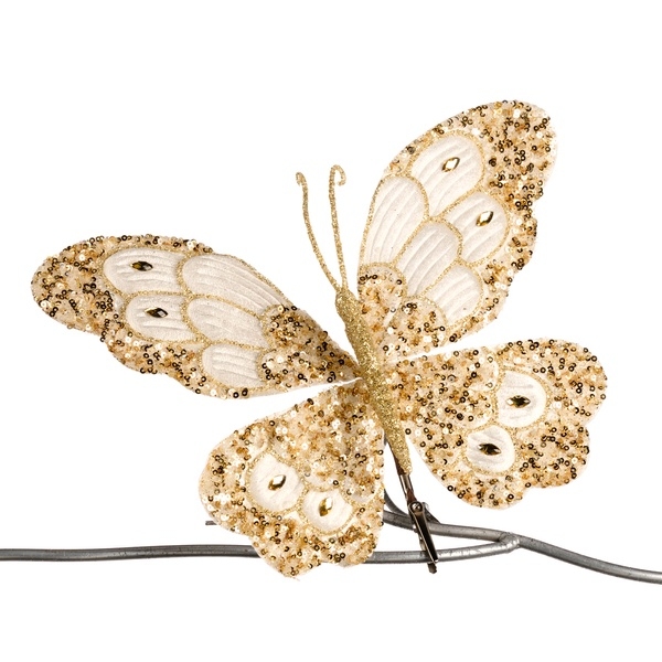 Декоративная бабочка с креплением Butterfly