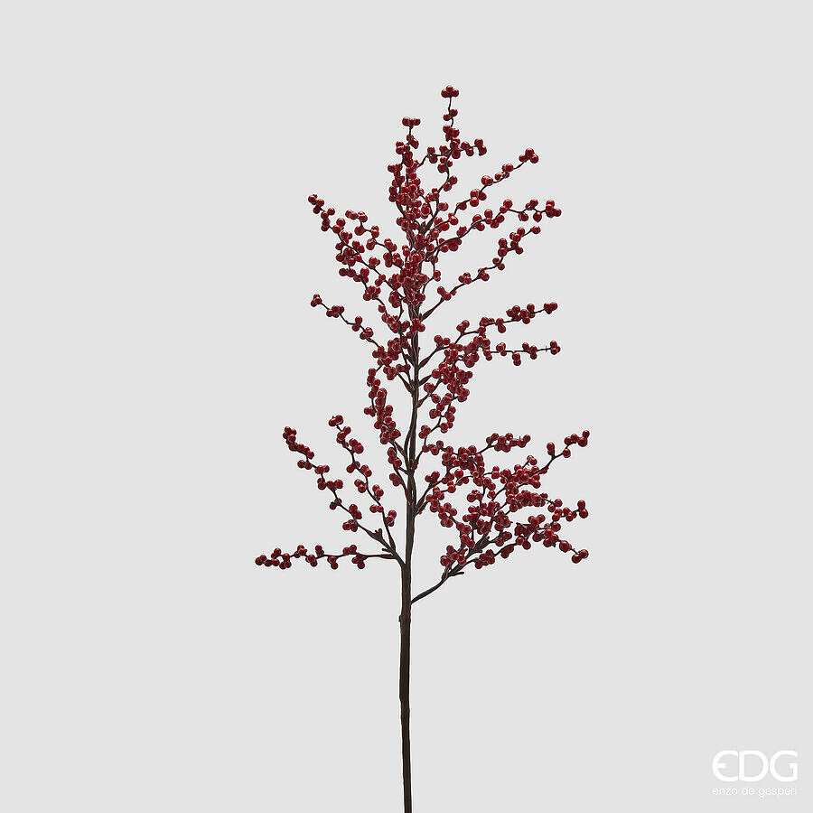  Decorative branch Ilex Ramo H80