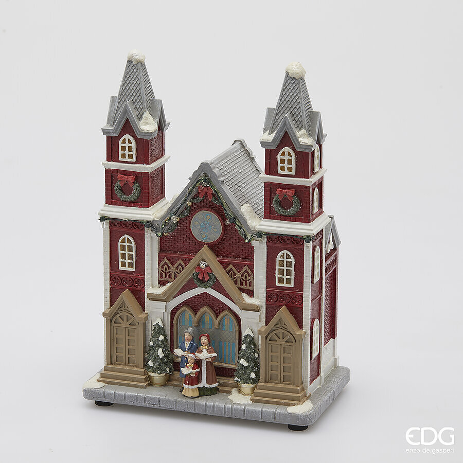 Decorațiune Diorama Chiesa Music+LED