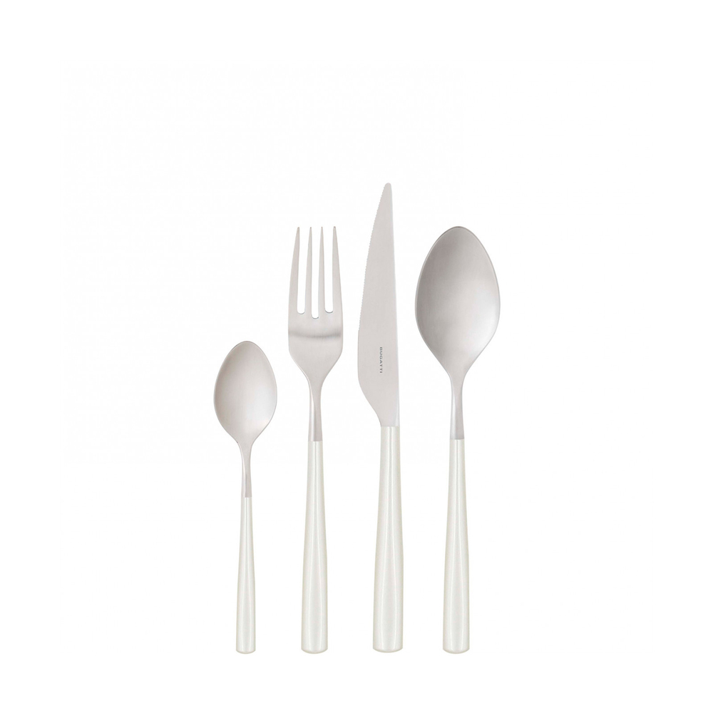 Athena Set of 24 cutlery in wooden box