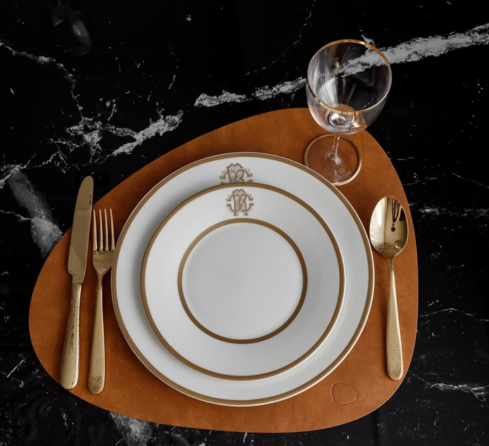 Silk Gold Set de 6 farfurii pentru salată