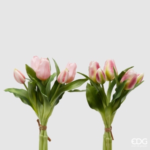 Bouquet of 5 Tulips Olis  Antique Pink