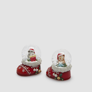 Snow globe Cane Gatto 