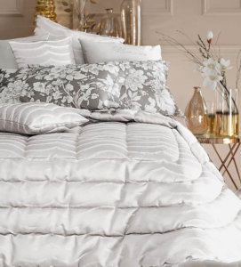 Покрывало Jasmine 270X270 silver