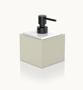 Brownie Soap Dispenser sand/black