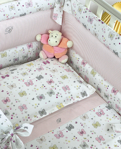 Lenjerie de pat Baby Farfalle