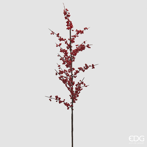 Decorative branch Ilex Ramo H120