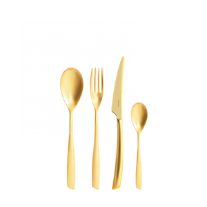 Riviera Gold Set de 24 tacâmuri în cutie de lemn