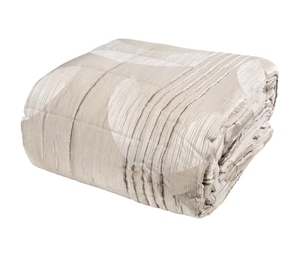 Bedspread Piazza 270x270 Tortora