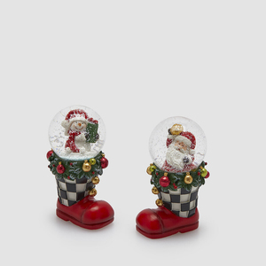 Snow globe Scarpone Scacchi H9